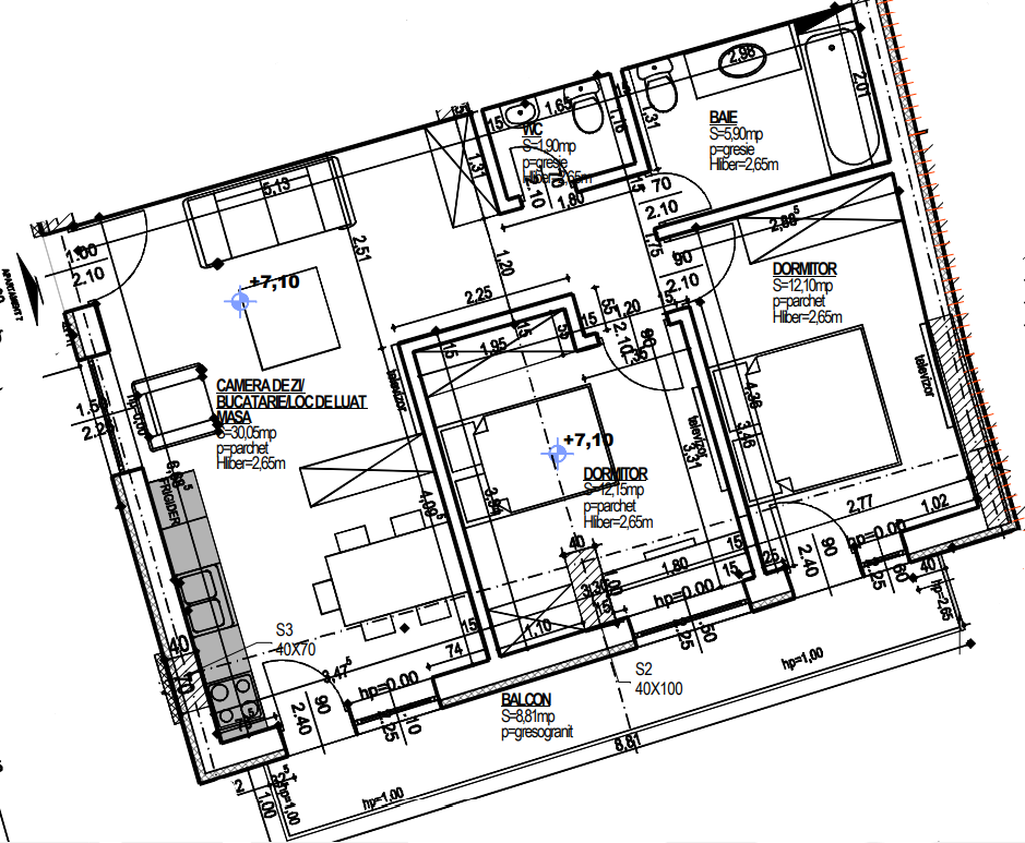 Apartament de vânzare 3 camere Plopilor - 57910AV | BLITZ Cluj-Napoca | Poza1