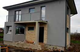 Casa individuala noua de vanzare, 120 mp utili, 450 mp teren, semifinisata, Jucu de Mijloc