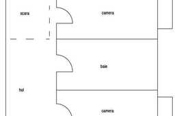 3 camere decomandate, 90 mp + terasa 14 mp + cota parte teren