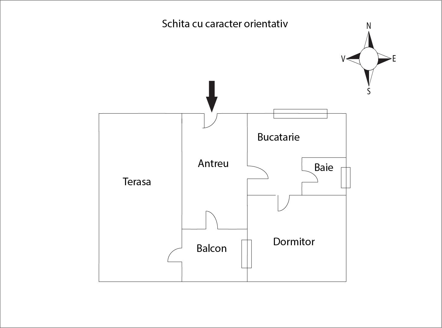 Garsonieră de vânzare Floreşti - 57939AV | BLITZ Cluj-Napoca | Poza1