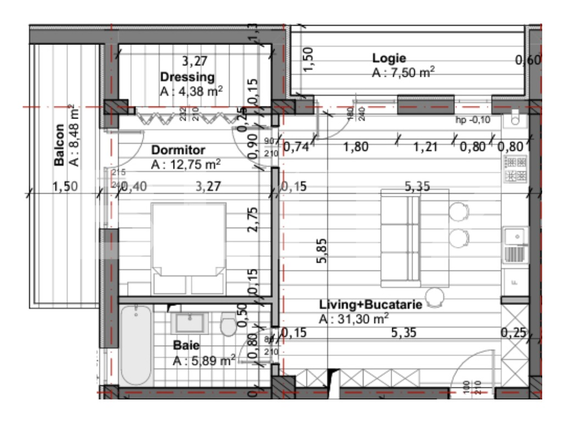 Apartament de vânzare 2 camere Grigorescu - 57977AV | BLITZ Cluj-Napoca | Poza1