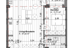 Apartament in imobil nou, 2 camere, zona Mega Image - Eremia Grigorescu
