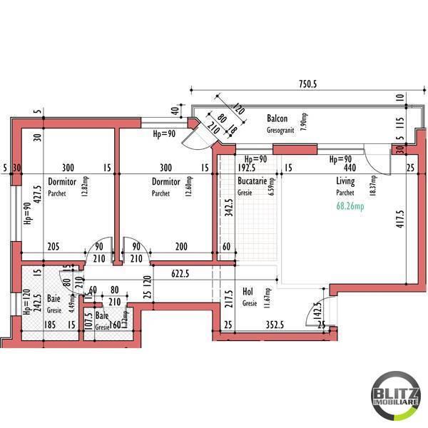 Apartament de vânzare 3 camere Europa - 5798AV | BLITZ Cluj-Napoca | Poza1