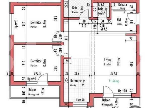 Apartament de vânzare 3 camere Europa - 5799AV | BLITZ Cluj-Napoca | Poza1