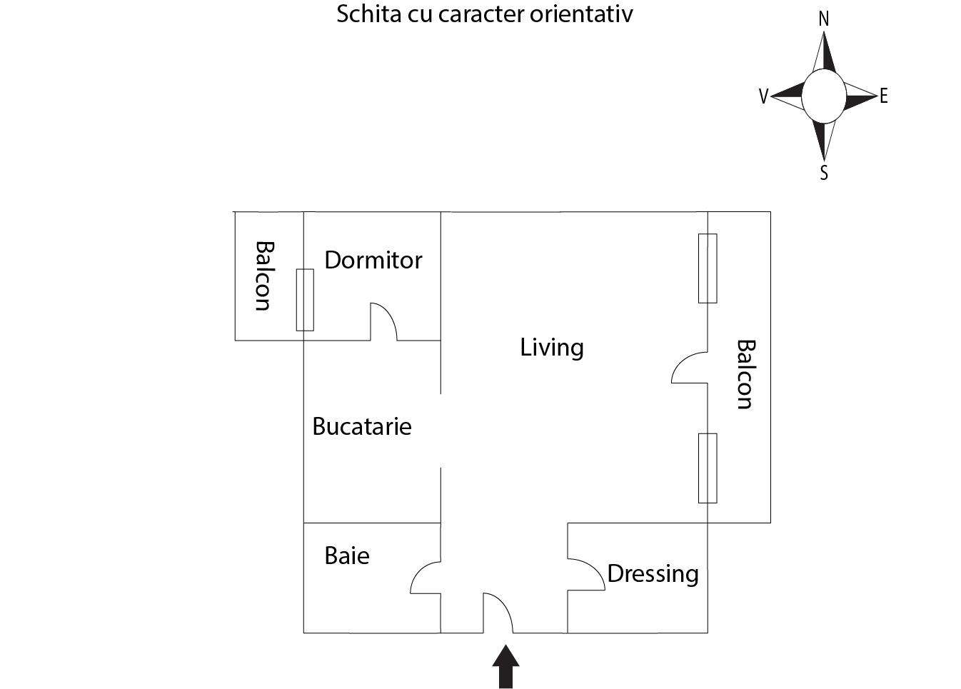 Apartament de vânzare 2 camere Floreşti - 57999AV | BLITZ Cluj-Napoca | Poza1