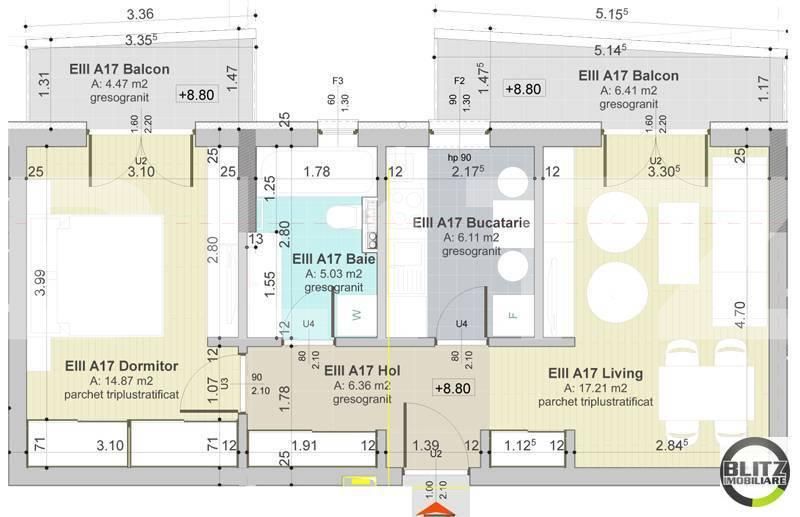 Apartament de vânzare 2 camere Marasti - 5801AV | BLITZ Cluj-Napoca | Poza5