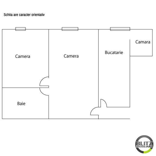 Apartament de vânzare 2 camere Central - 581AV | BLITZ Cluj-Napoca | Poza1