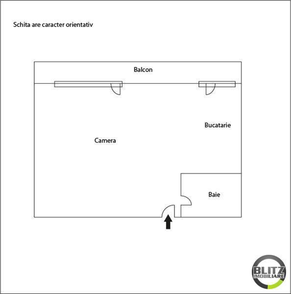 Garsonieră de vânzare Dambul Rotund - 582AV | BLITZ Cluj-Napoca | Poza1