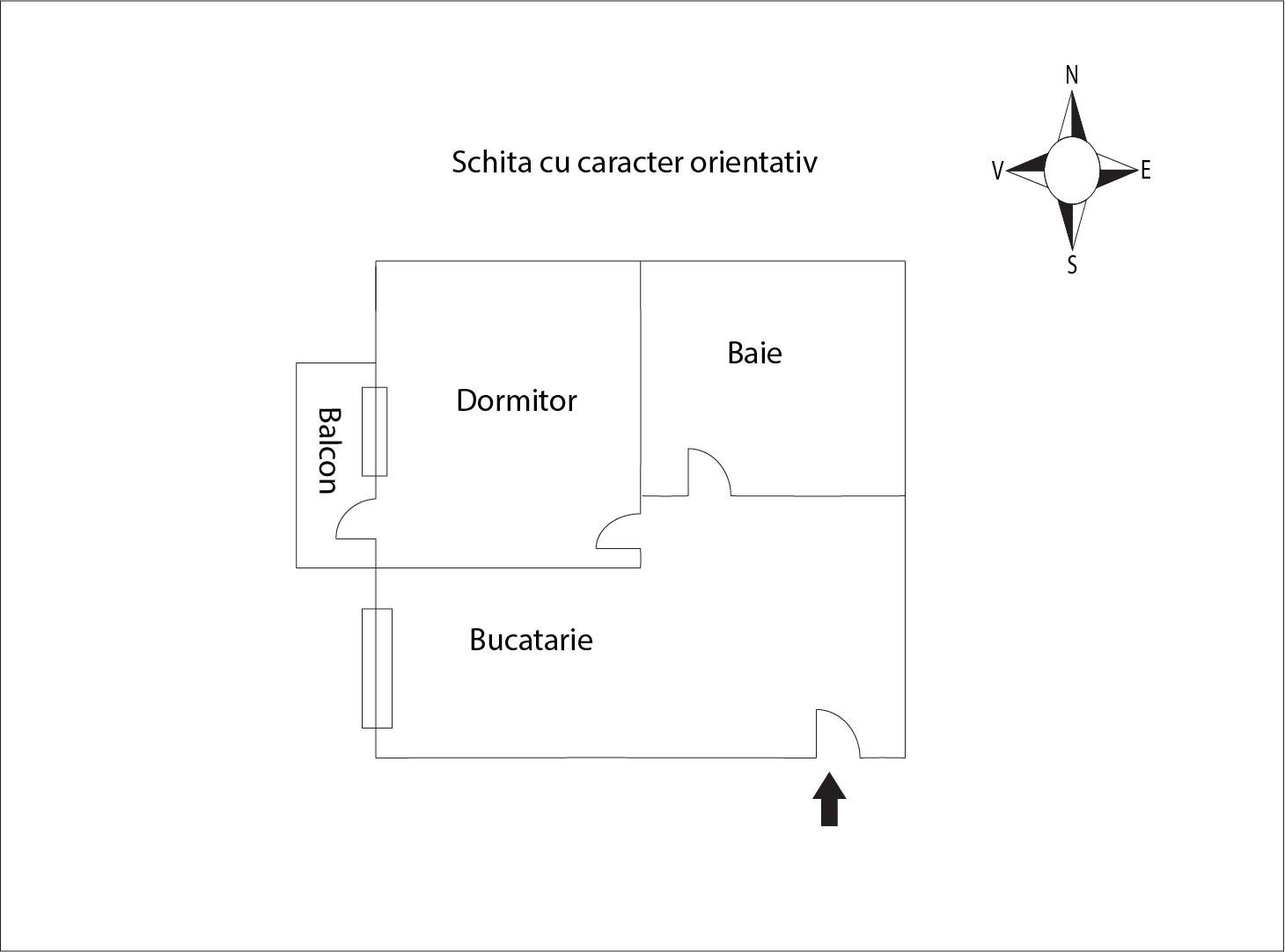 Garsonieră de vânzare Floreşti - 58280AV | BLITZ Cluj-Napoca | Poza1