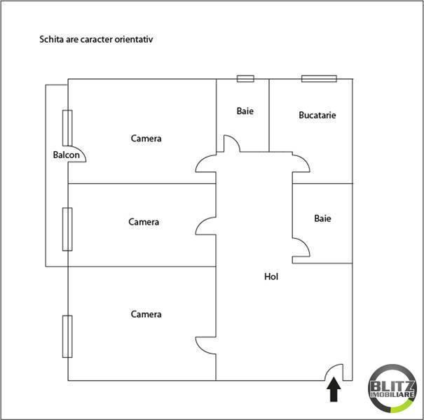 Apartament de vânzare 3 camere Gheorgheni - 5840AV | BLITZ Cluj-Napoca | Poza1
