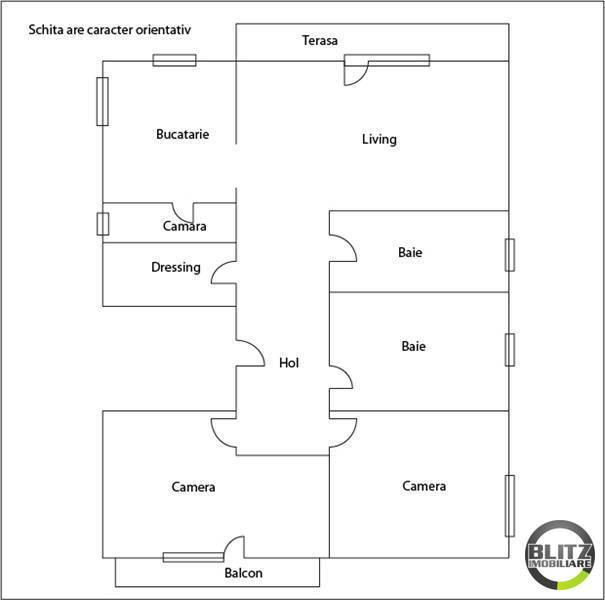 Apartament de vânzare 3 camere Gheorgheni - 5841AV | BLITZ Cluj-Napoca | Poza1