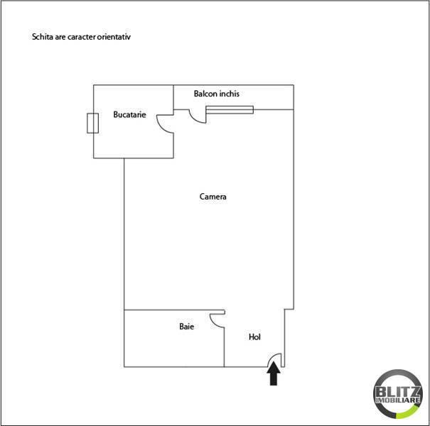 Garsonieră de vânzare Gheorgheni - 585AV | BLITZ Cluj-Napoca | Poza1