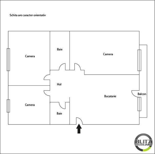 Apartament de vânzare 3 camere Marasti - 5853AV | BLITZ Cluj-Napoca | Poza1