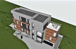 Teren 1650mp,cu autorizatie de constructie duplex,cu panorama deosebita