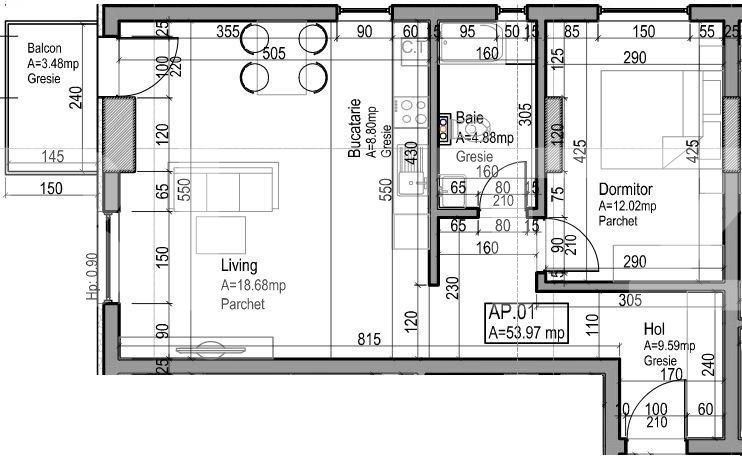 Apartament de vânzare 2 camere Dambul Rotund - 58568AV | BLITZ Cluj-Napoca | Poza5