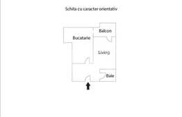 Ideal investitie! 1 camera, 39 mp, garaj, intermediar zona Teodor Mihali