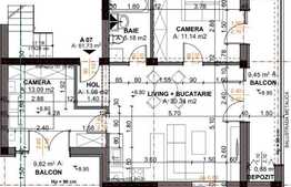 OPORTUNITATE - ultimele disponibilitati in ansamblul cu cele mai mici preturi din Cluj! Apartament 3 camere, 61.73 mp + balcon 9.45mp