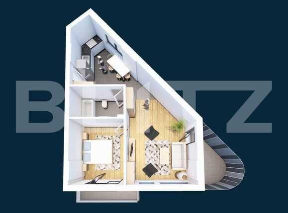 Apartament de vânzare 2 camere Iris - 58658AV | BLITZ Cluj-Napoca | Poza1
