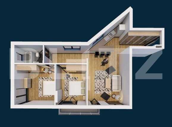 Apartament de vânzare 3 camere Iris - 58659AV | BLITZ Cluj-Napoca | Poza1