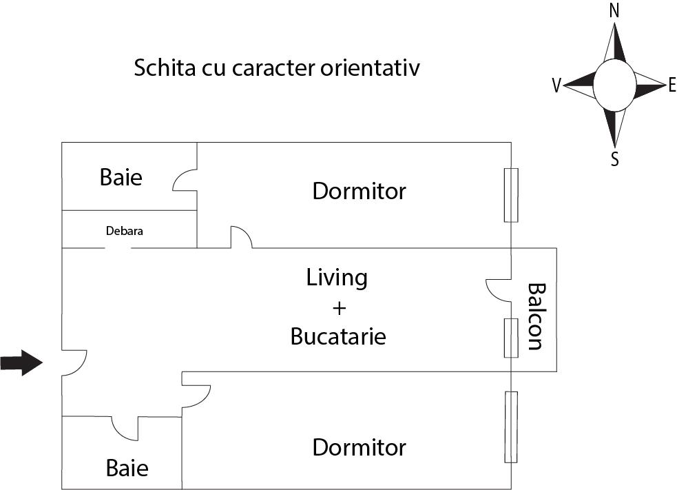 Apartament de vânzare 3 camere Floreşti - 58677AV | BLITZ Cluj-Napoca | Poza1