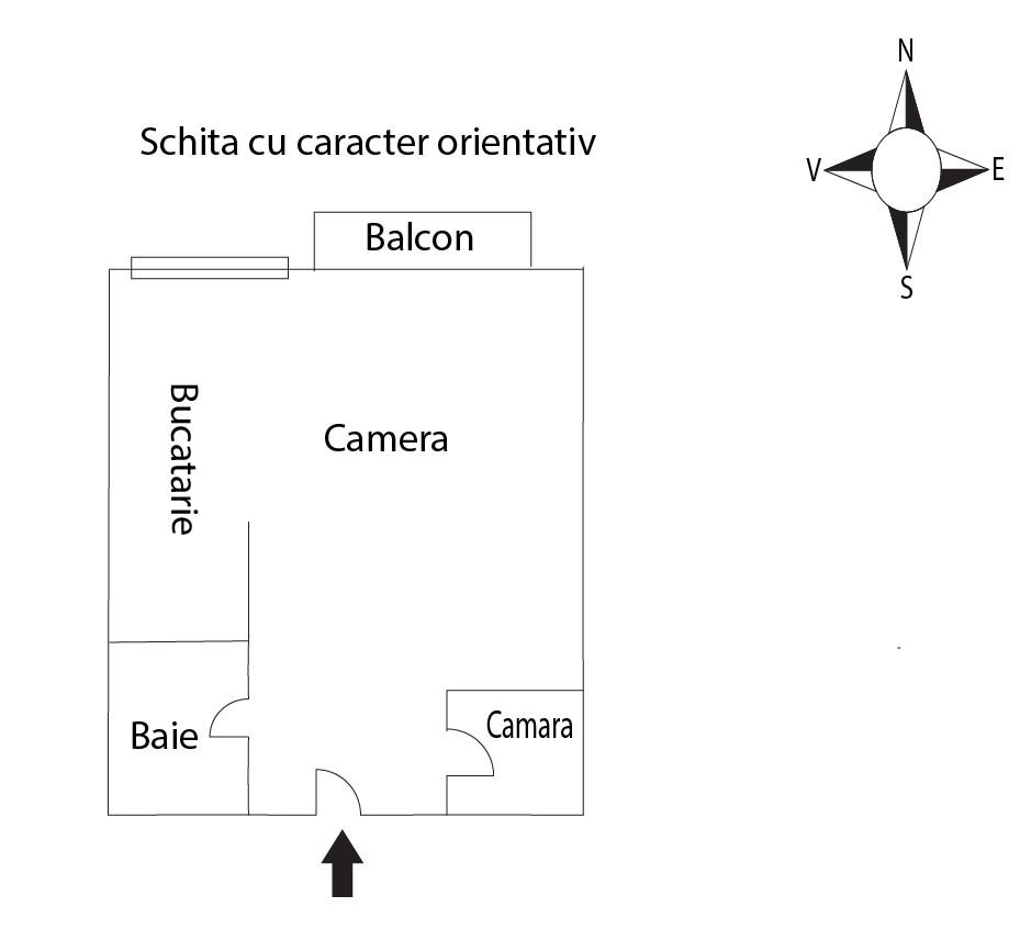 Garsonieră de vânzare Floreşti - 58708AV | BLITZ Cluj-Napoca | Poza1