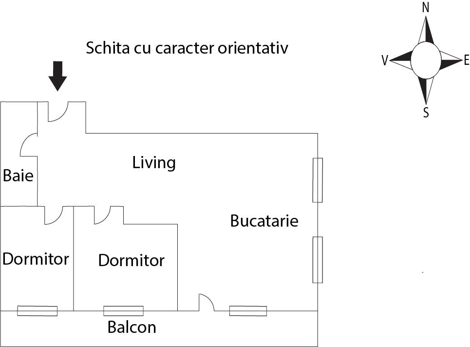 Apartament de vânzare 3 camere Floreşti - 58719AV | BLITZ Cluj-Napoca | Poza1