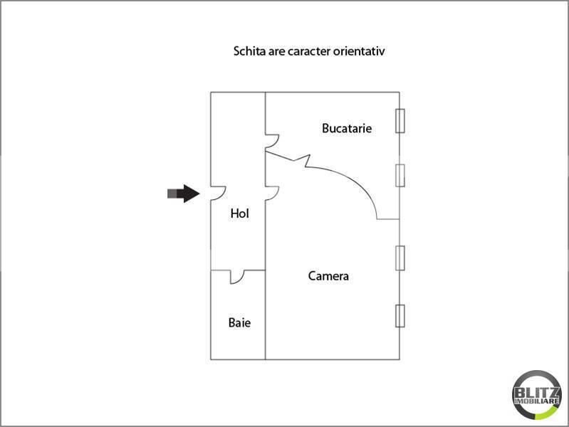 Garsonieră de vânzare Zorilor - 5877AV | BLITZ Cluj-Napoca | Poza9