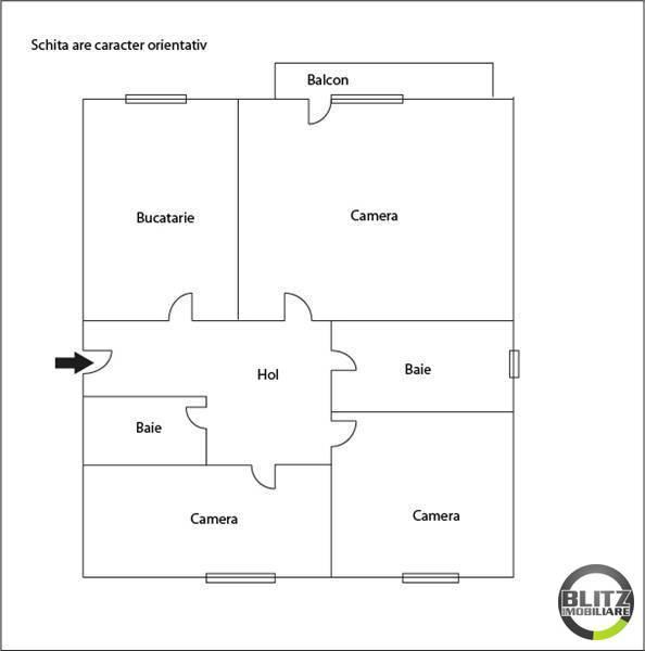 Apartament de vânzare 3 camere Marasti - 5882AV | BLITZ Cluj-Napoca | Poza1