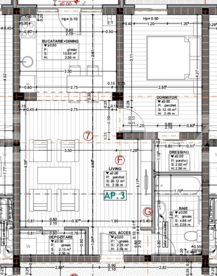 Apartament de vânzare 2 camere Floreşti - 58893AV | BLITZ Cluj-Napoca | Poza3