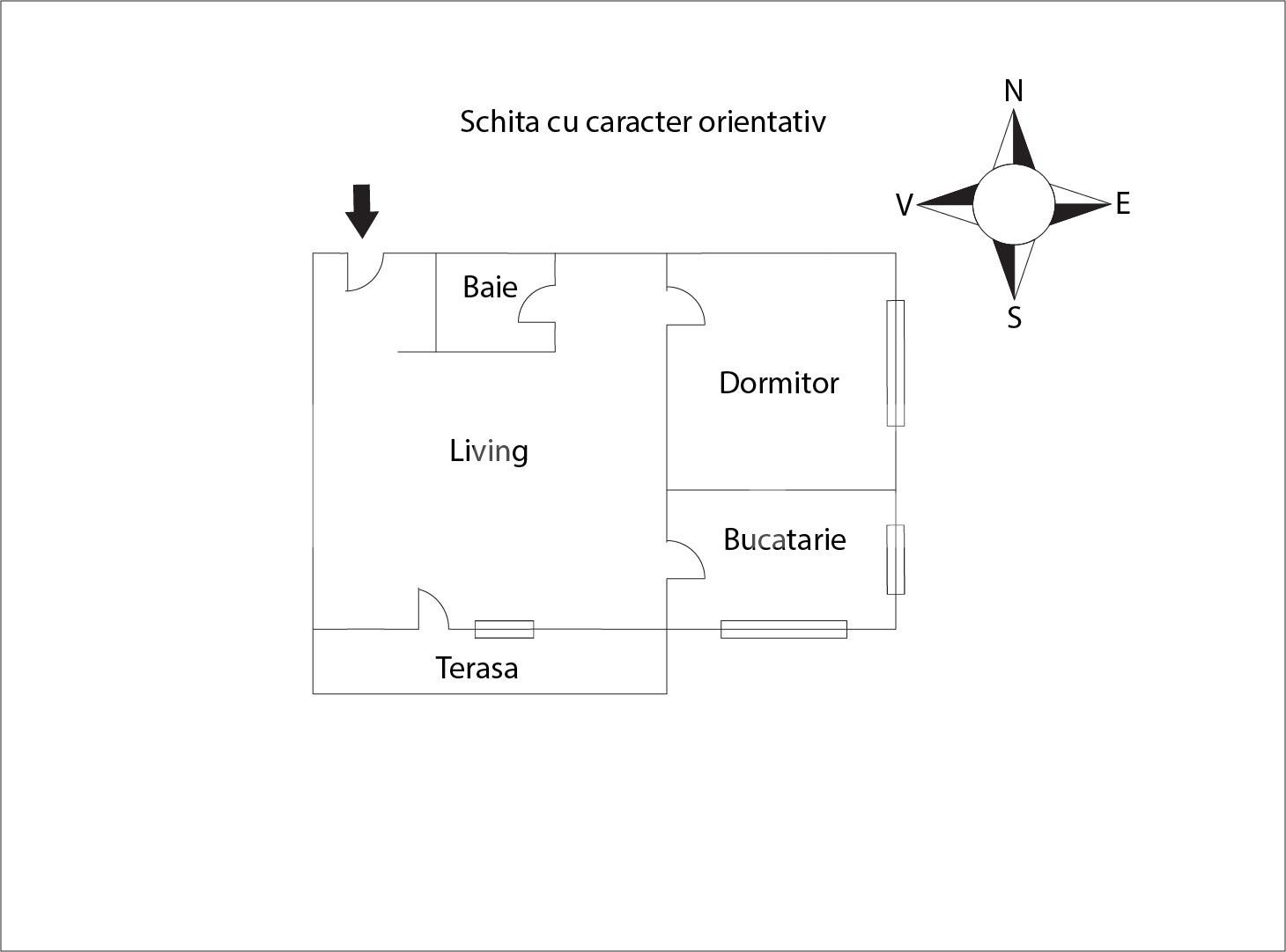 Apartament de vânzare 2 camere Semicentral - 58896AV | BLITZ Cluj-Napoca | Poza1