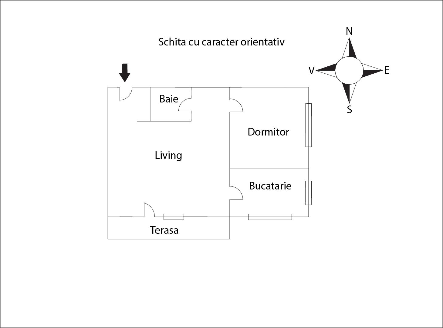 Apartament de vânzare 2 camere Semicentral - 58896AV | BLITZ Cluj-Napoca | Poza1