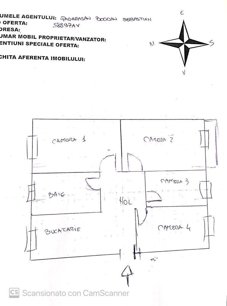 Apartament de vânzare 4 camere Manastur - 58897AV | BLITZ Cluj-Napoca | Poza1