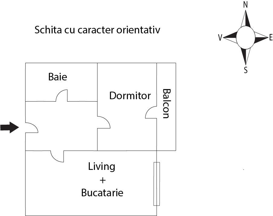 Apartament de vânzare 2 camere Floreşti - 58920AV | BLITZ Cluj-Napoca | Poza1