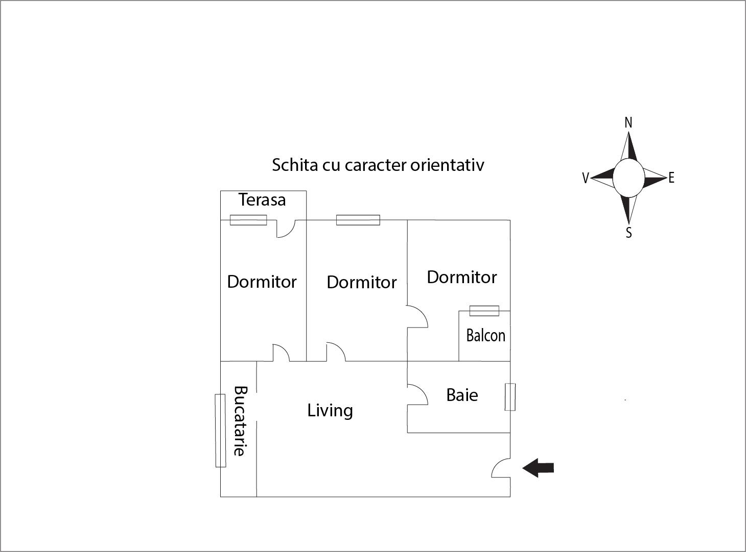 Apartament de vânzare 3 camere Floreşti - 58941AV | BLITZ Cluj-Napoca | Poza1