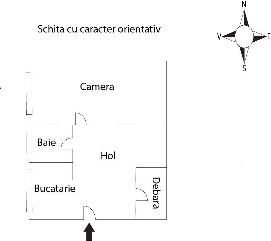 Garsonieră de vânzare Manastur - 58947AV | BLITZ Cluj-Napoca | Poza1