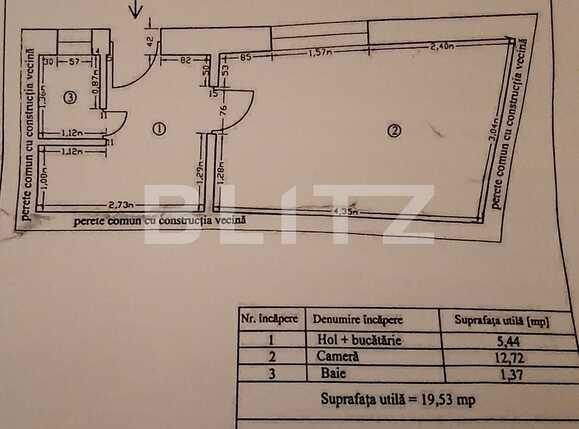 Garsonieră de vânzare Centrul Istoric - 58972AV | BLITZ Brașov | Poza4