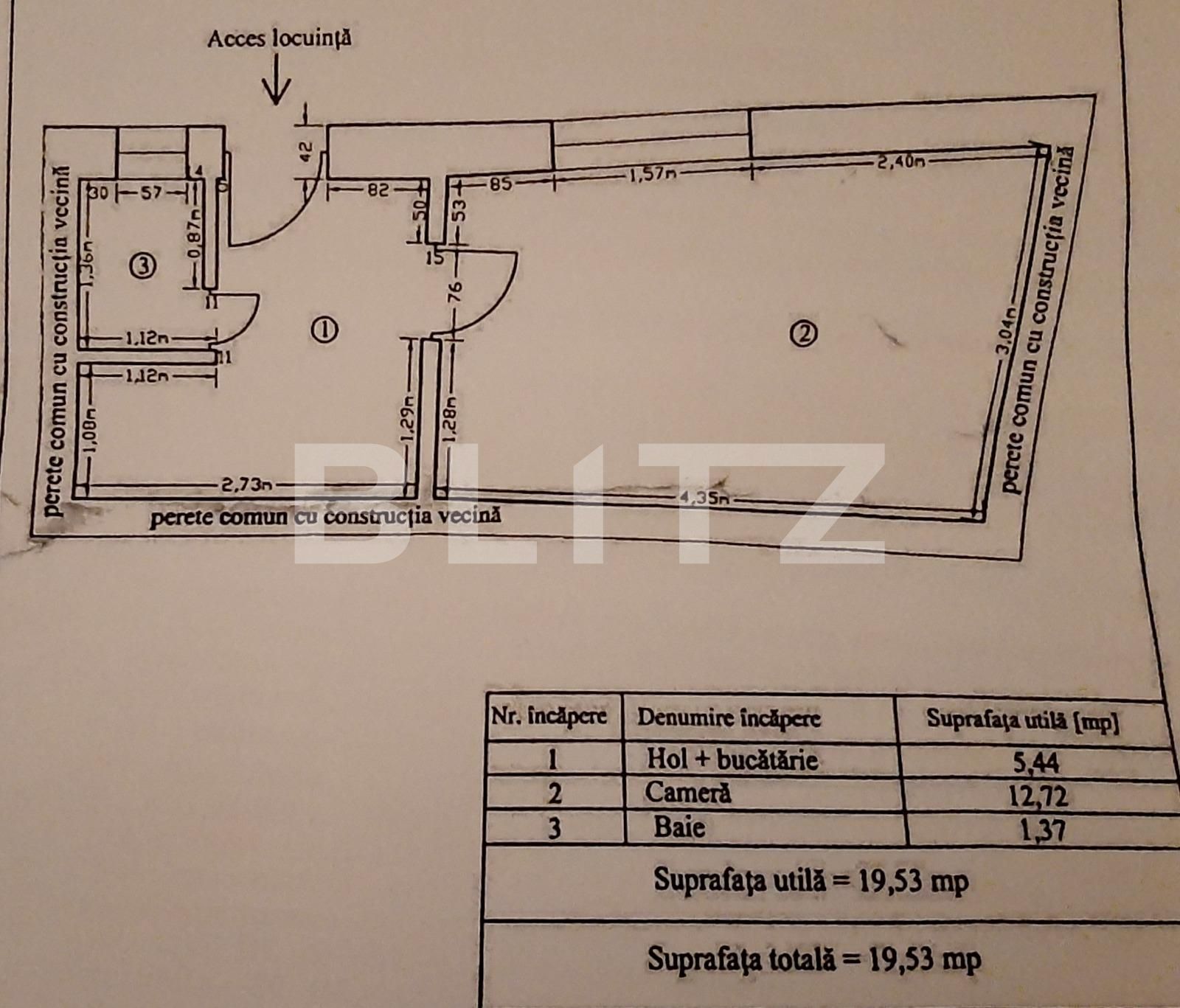 Garsonieră de vânzare Centrul Istoric - 58972AV | BLITZ Brașov | Poza4