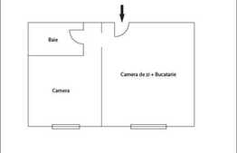 De vanzare apartament cu 2 camere, 41 mp utili, zona strazii Lombului