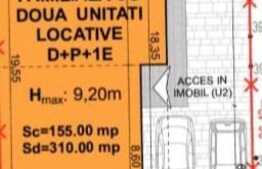 Teren 494mp, cu proiect de locuinta cu 2 unitati locative, in curs de autorizare,in cartierul Gruia