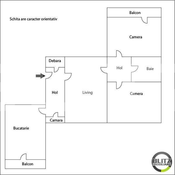 Apartament de vânzare 3 camere Grigorescu - 5930AV | BLITZ Cluj-Napoca | Poza14