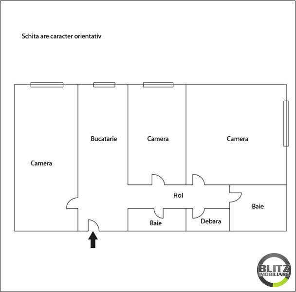 Apartament de vânzare 3 camere Manastur - 5932AV | BLITZ Cluj-Napoca | Poza1