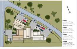 Casa cuplata 92 mp, 350 mp teren, zona de case!