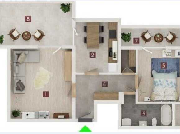 Apartament de vânzare 2 camere Tractorul - 59484AV | BLITZ Brașov | Poza1