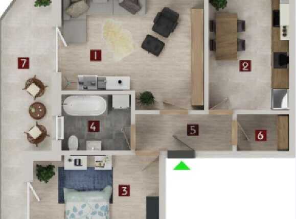 Apartament de vânzare 2 camere Tractorul - 59486AV | BLITZ Brașov | Poza2