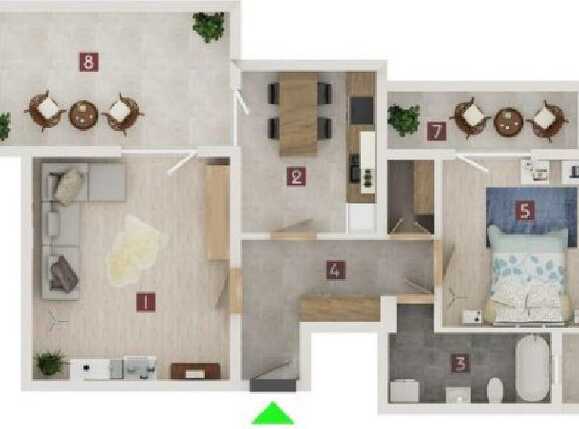 Apartament de vânzare 2 camere Tractorul - 59491AV | BLITZ Brașov | Poza1