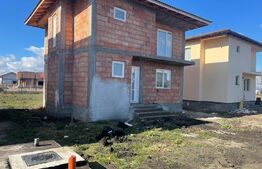 Casa semifinisata interior, 4 camere, 110 mp, teren 250 mp, zona Stupini