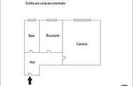 Apartament de vanzare 1 camera, 36 mp utili, imobil nou, 5 minute de Gara