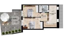 Apartament pe doua niveluri, 77.72 mp, zona strazii Traian Vuia!