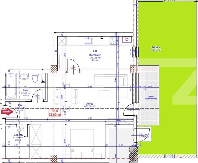 Garsonieră de vânzare Manastur - 59677AV | BLITZ Cluj-Napoca | Poza4