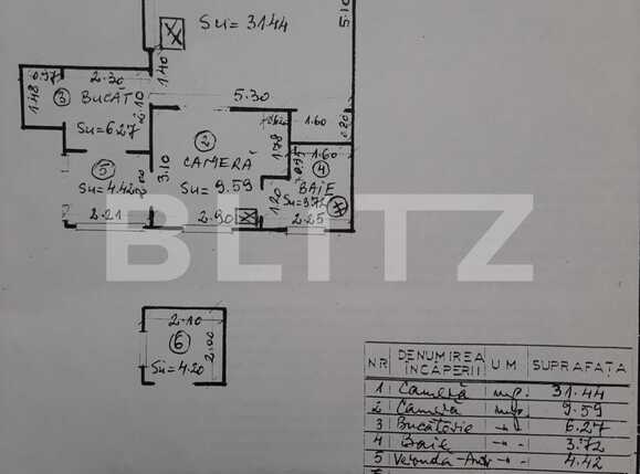 Apartament de vânzare 2 camere Central - 59711AV | BLITZ Cluj-Napoca | Poza11